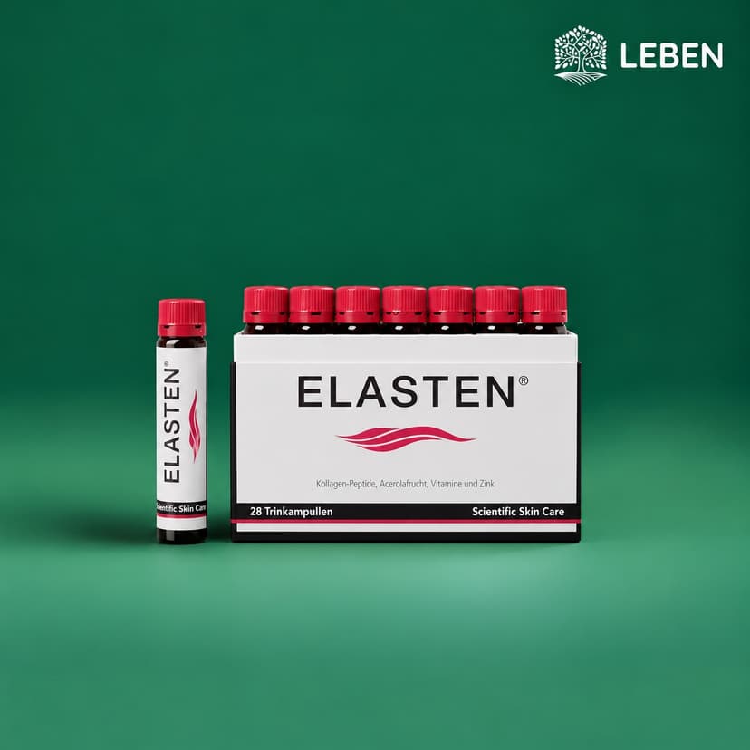 Collagen Elasten Hộp 28 ống x 25ml - Giúp Da Căng Mịn, Chống Lão Hóa, Tóc Chắc Khỏe